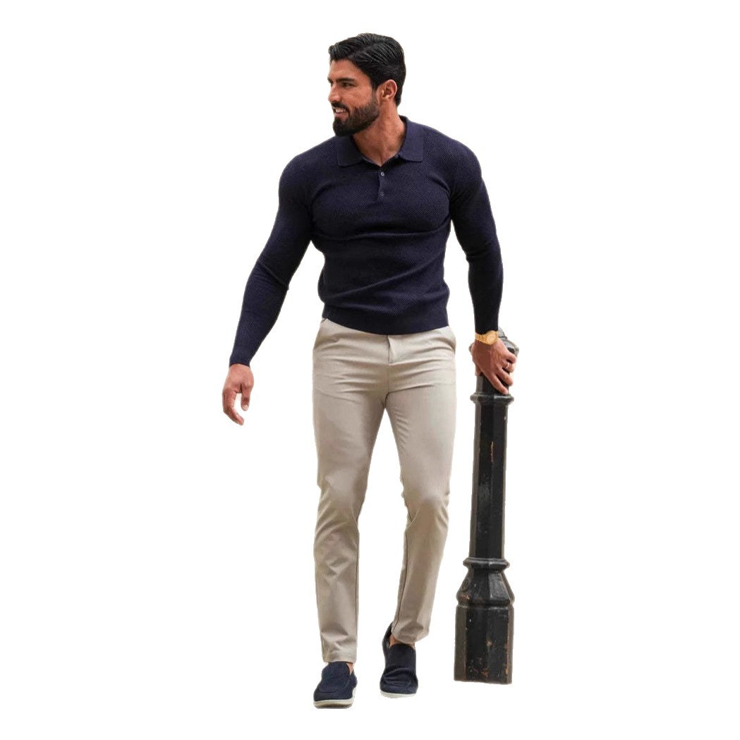 Solid Color Casual Men's Suit Pants Business All-match Trousers - Image 5
