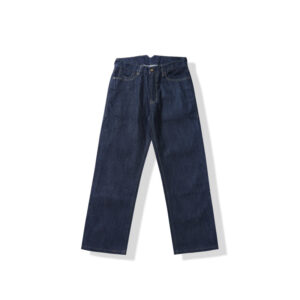 Pound Thick Primary Red Ear Straight Jeans