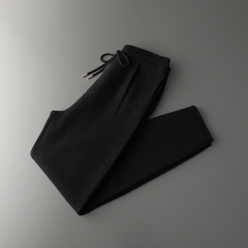 New Casual Loose Cashmere Trousers For Men - Image 4