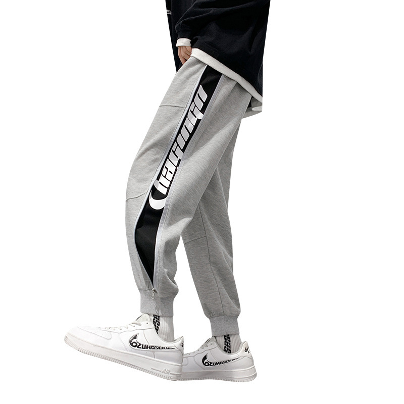 Men's Fashionable Fall Winter Footband Sweatpants - Image 2