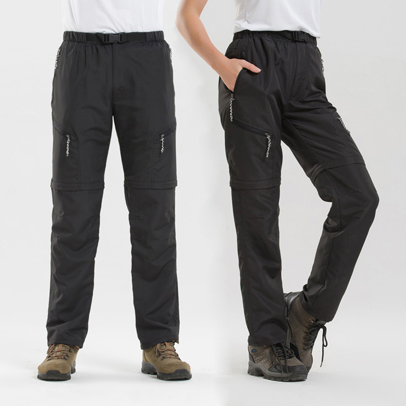 Outdoor Sports Detachable Two-piece Mountaineering Quick-dry Pants