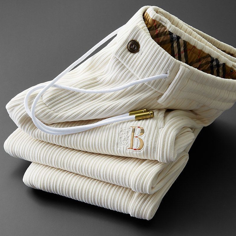 Fashionable Soft Corduroy Sweatpants For Men - Image 5