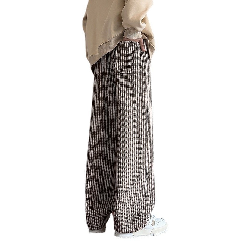 Men's Lengthened Trousers Wide Leg Pants - Image 5