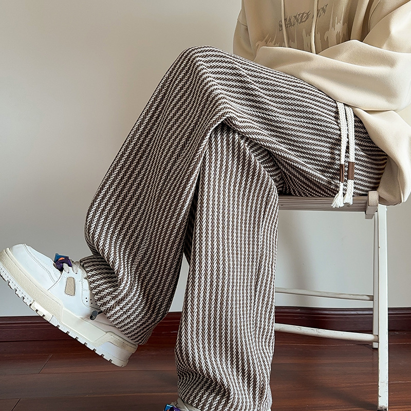 Men's Lengthened Trousers Wide Leg Pants - Image 8