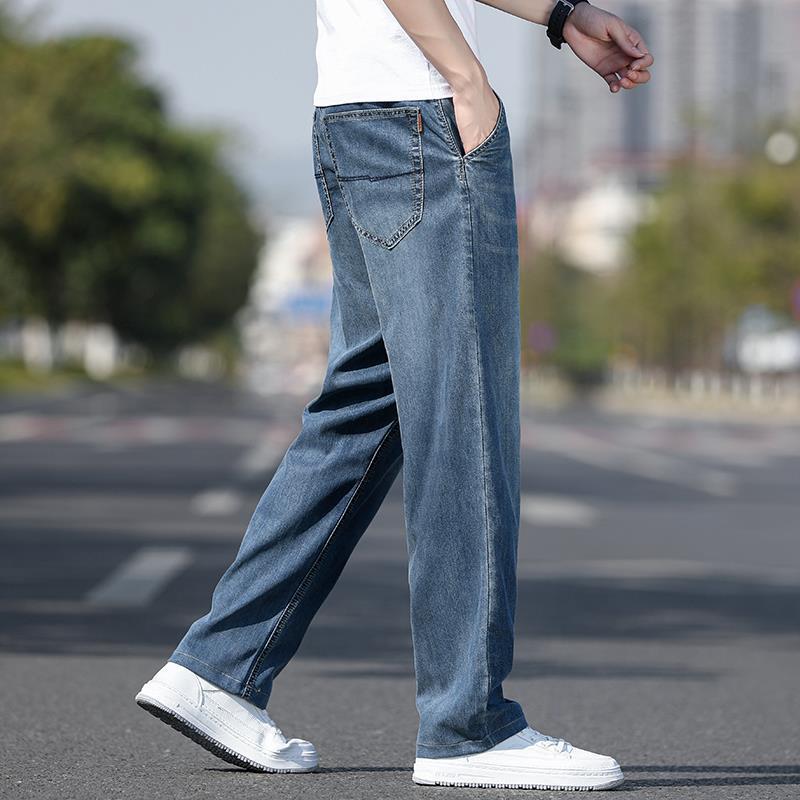 Fashion Personality Tencel Ultra-thin Jeans Men - Image 4