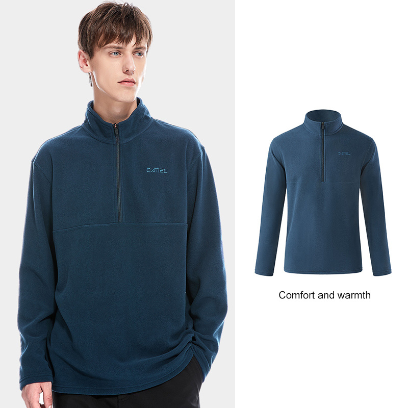 Outdoor Fleece Men's Top Anti-static Sports Casual Sweater - Image 2