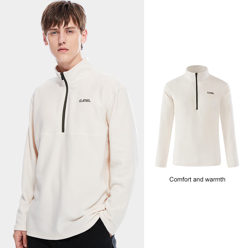 Outdoor Fleece Men's Top Anti-static Sports Casual Sweater - Image 5