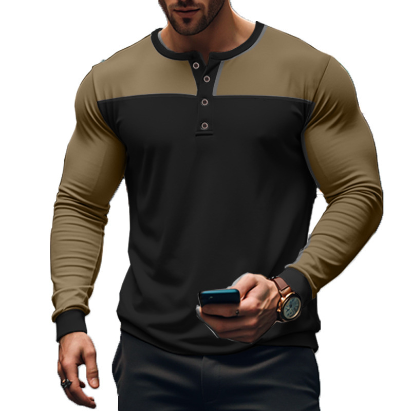 American Slim Fit Commute Henley Shirt - Image 5