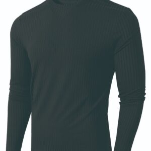 Striped Fabric Men's High Elastic Breathability Long Sleeve