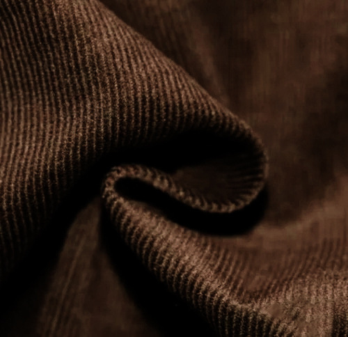 Retro Solid Color Corduroy Polo Collar Long Sleeve Sweatshirt - Image 5