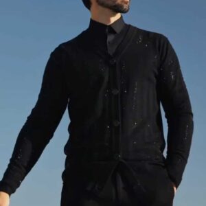 Men's Fashion Sequin Cardigan