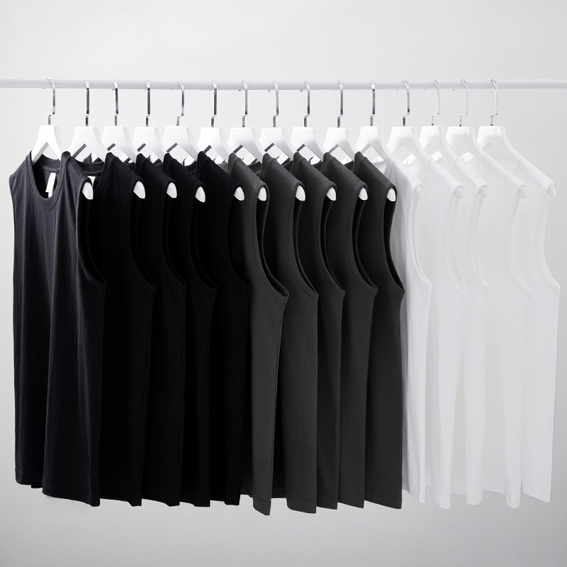 Cotton Vest Men's Vest Loose Breathable And Simple Casual - Image 4