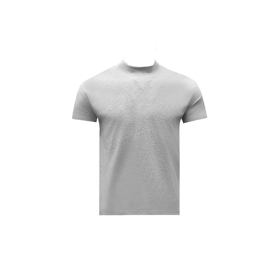 Summer Shoulder Half Turtleneck Cuff Short Sleeve - Image 6