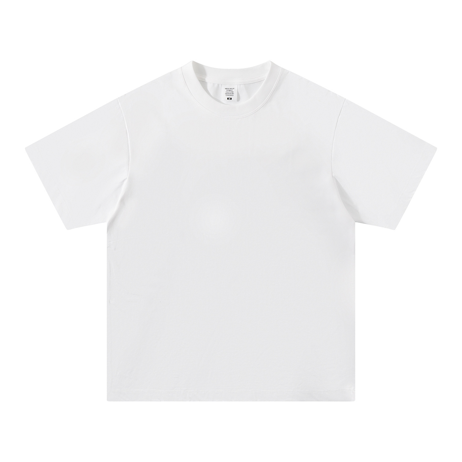 Solid Color Short Sleeve Casual Cold High Quality Men's T-shirt - Image 2