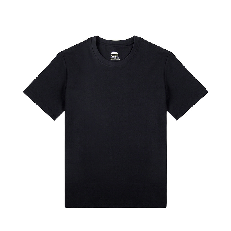 Men's Summer Round Neck Half Sleeve White T-shirt Bottoming Shirt