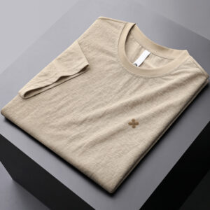 Breathable Round Neck Short-sleeved T-shirt Men's Summer Top T-shirt