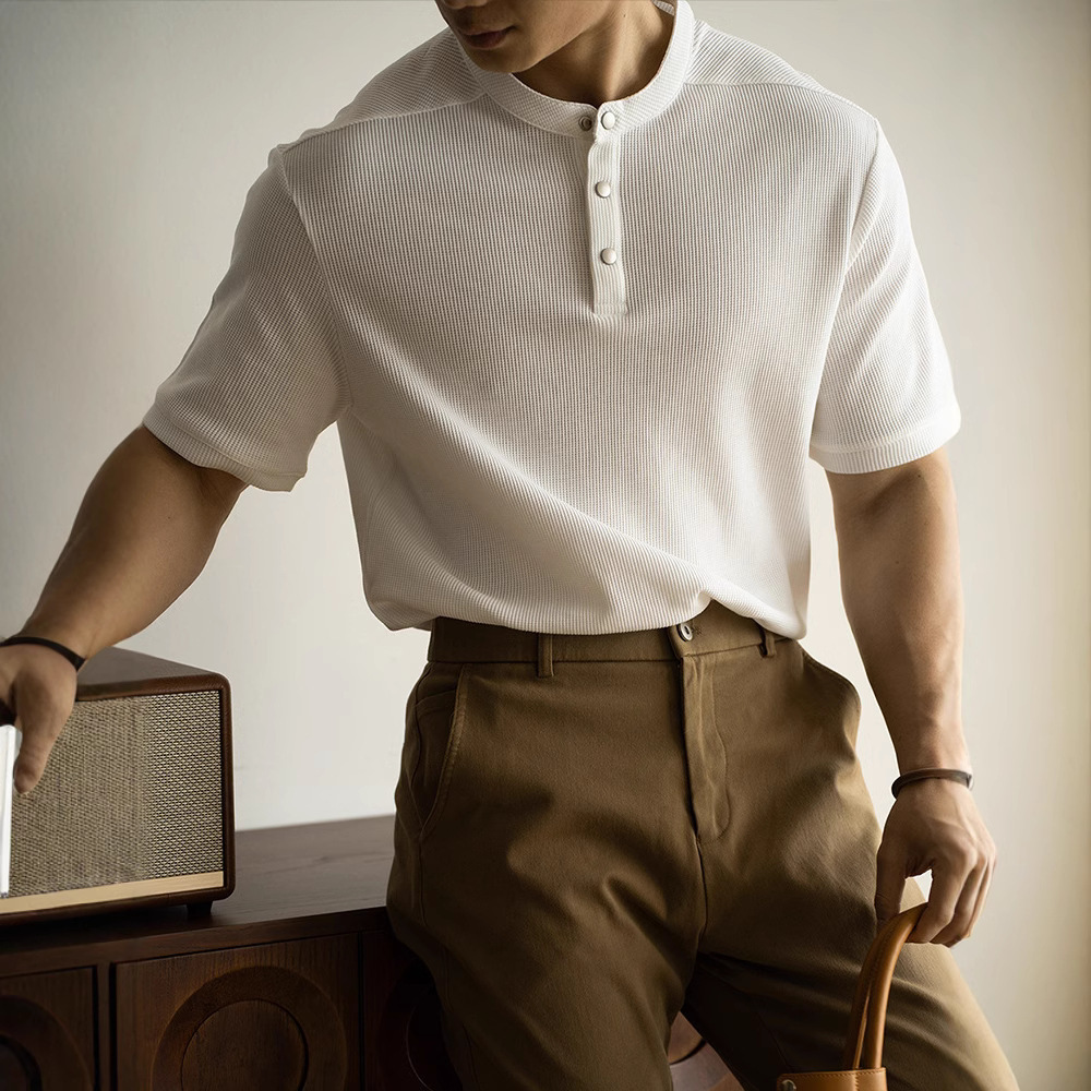 Spring And Summer New Commuter Casual Half Sleeve Top - Image 3