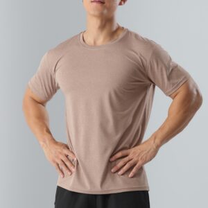 Men's Round Neck Loose Sports And Leisure Fitness T-shirt