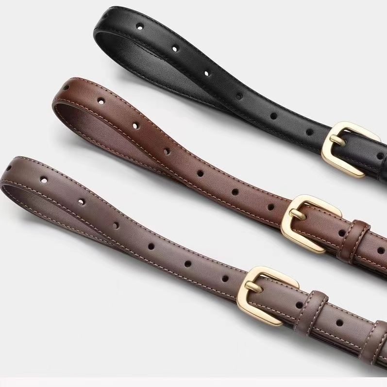 Pin Buckle Thin Belt Women's All-match Decoration Simple - Image 2