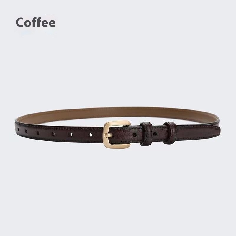Pin Buckle Thin Belt Women's All-match Decoration Simple - Image 3