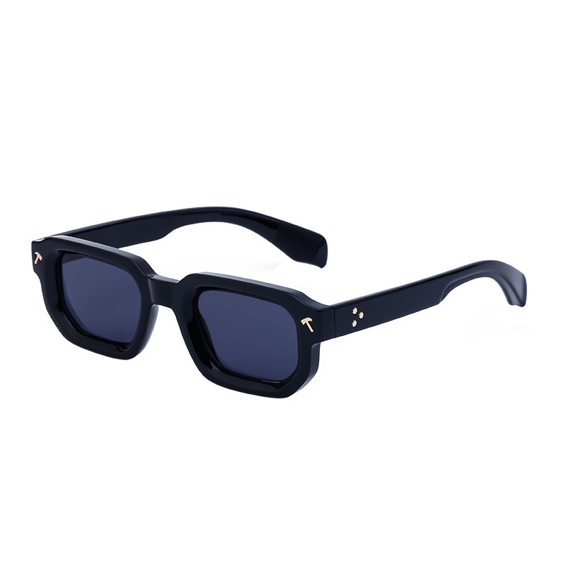 Square Frame Sunglasses Men's Advanced Driving Small Frame Sunglasses Men - Image 4