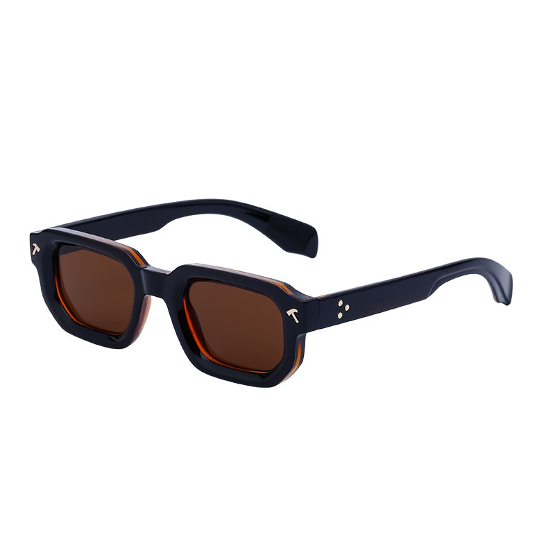 Square Frame Sunglasses Men's Advanced Driving Small Frame Sunglasses Men - Image 6