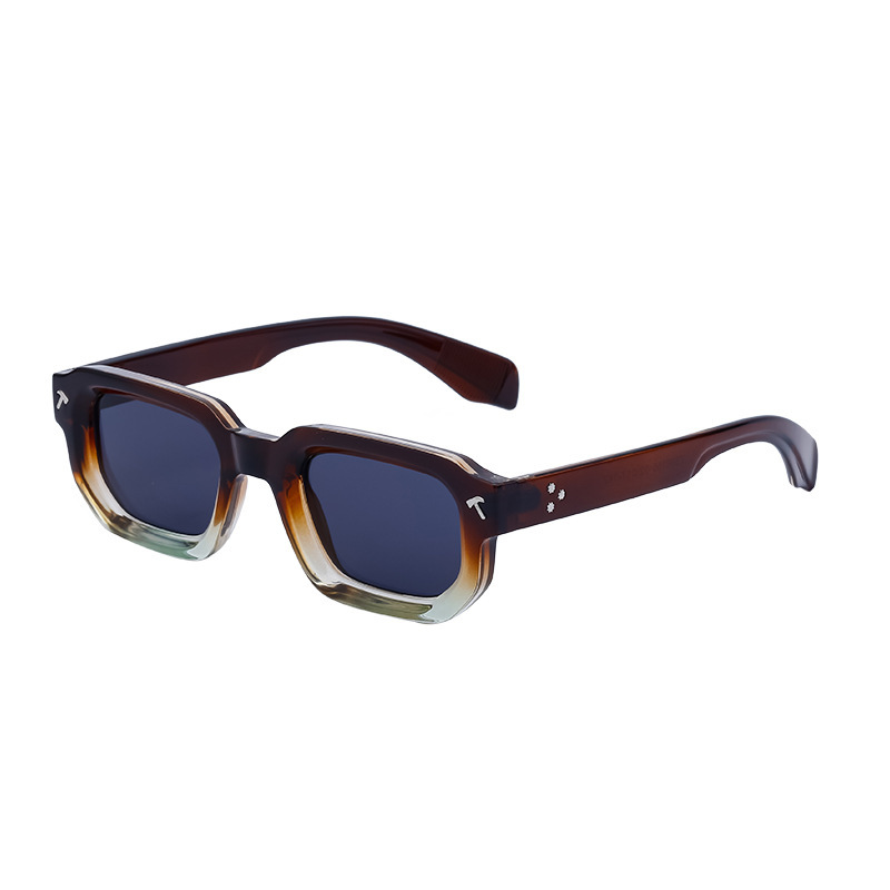 Square Frame Sunglasses Men's Advanced Driving Small Frame Sunglasses Men - Image 7