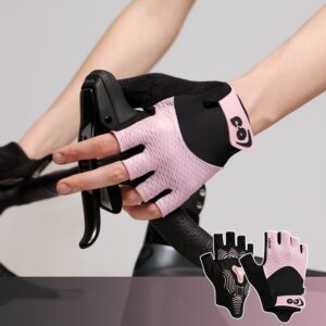 Cycling Gloves Half Finger Outdoor Mountain Bike Shock Absorption Non-slip Breathable