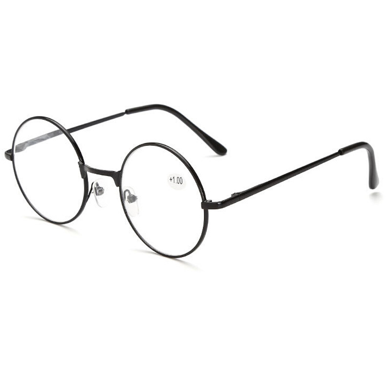 Classic Unbeaten Reading Glasses Perfect Circle Frame - Image 4