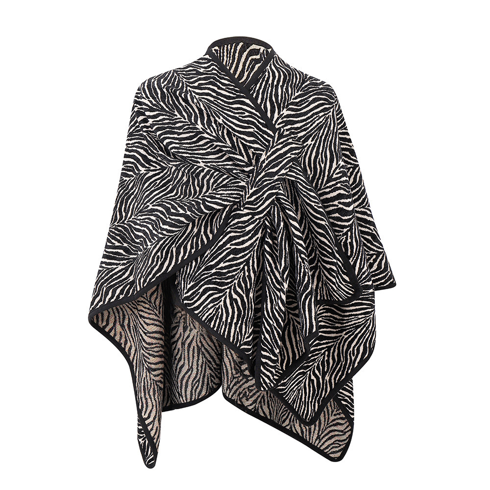 Winter New Pattern Buckle Shawl Thickened - Image 4