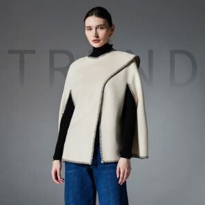 Women's Halter Stitching Cape And Shawl