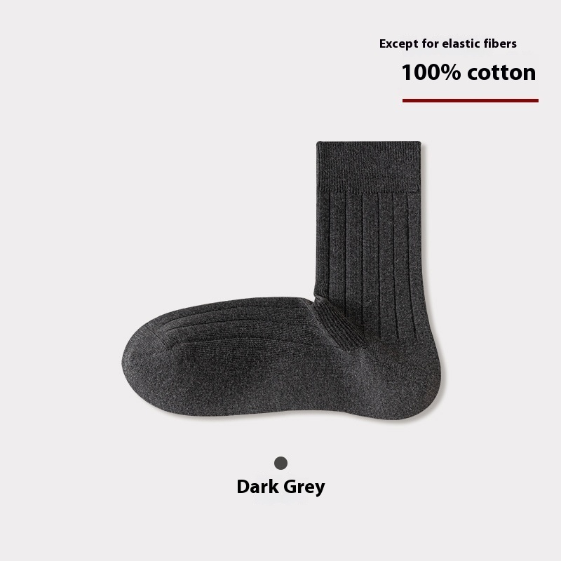 Autumn And Winter Thickening Men's Socks Terry Middle Tube Napping Winter Warm - Image 7