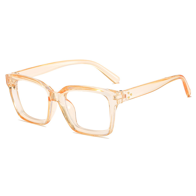 Square Anti-blue Light Plain Glasses Frame - Image 5