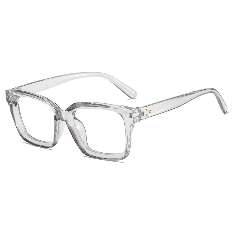 Square Anti-blue Light Plain Glasses Frame - Image 9