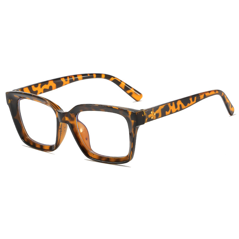 Square Anti-blue Light Plain Glasses Frame - Image 10