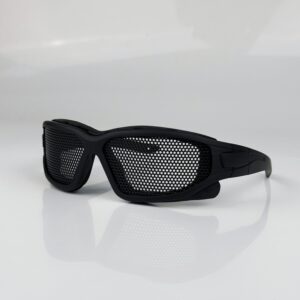 Metal Mesh Safety Goggles Impact Resistance