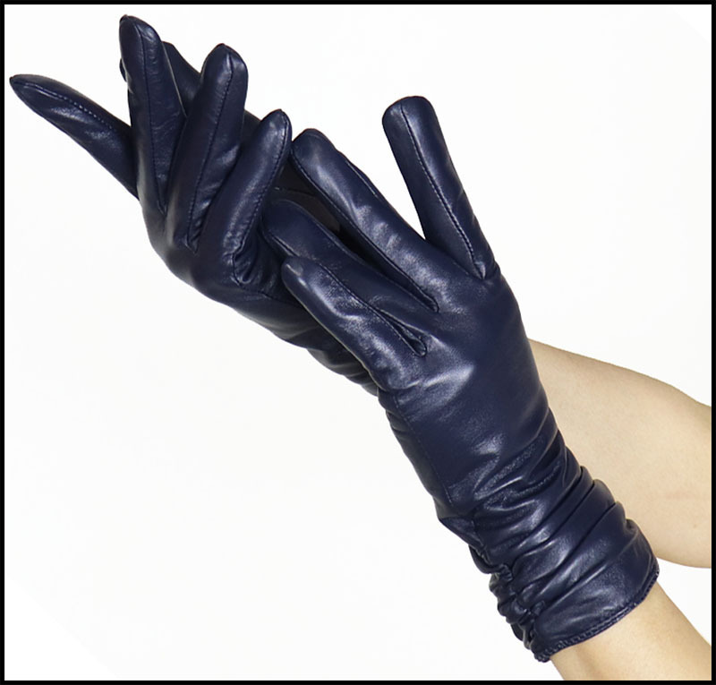 High-end Women's Sheepskin Gloves Leather Extended - Image 7
