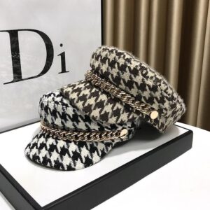 British Style Octagonal Cap Women's Hat