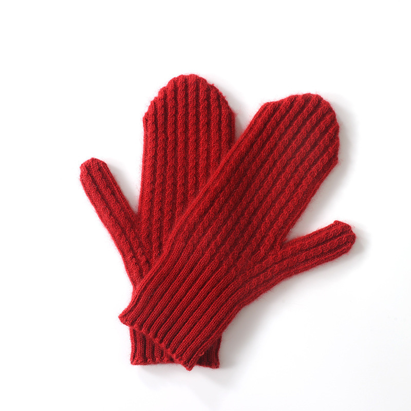 New Twisted Thickening Thermal Windproof Mittens - Image 4