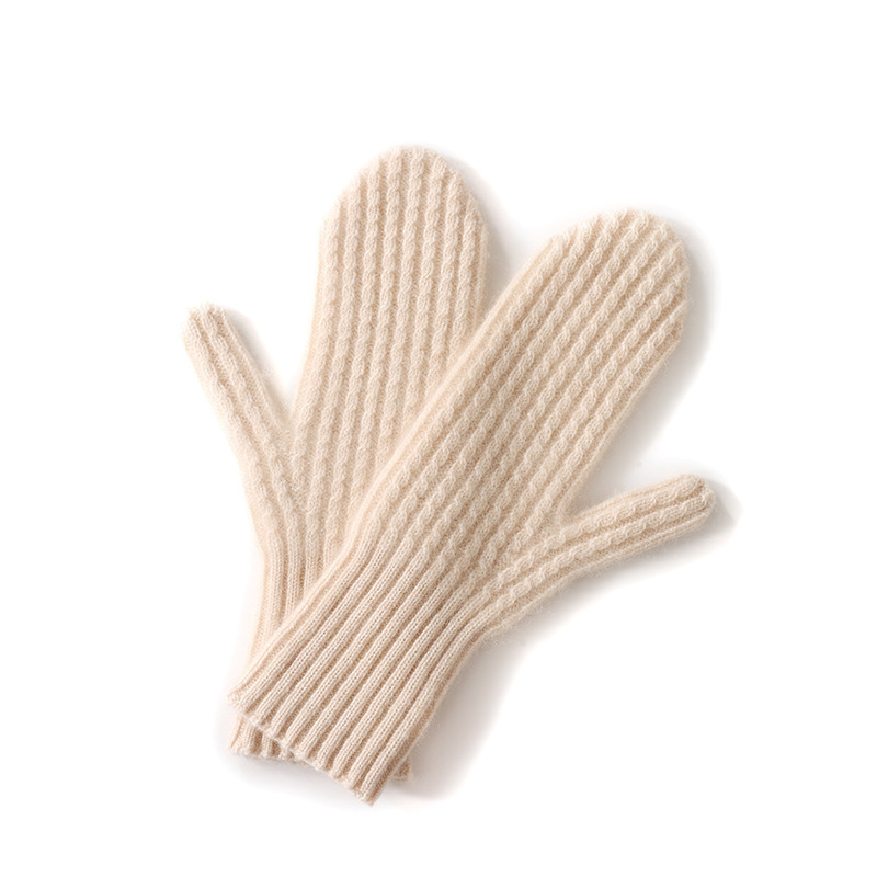 New Twisted Thickening Thermal Windproof Mittens - Image 6