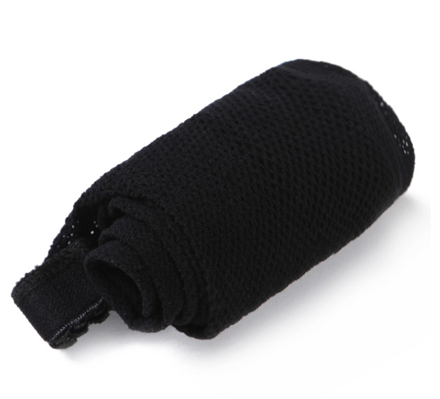 Latin Dance Caramel Open-toed Fishnet Stockings - Image 5