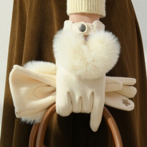 Winter New Cashmere Gloves For Women