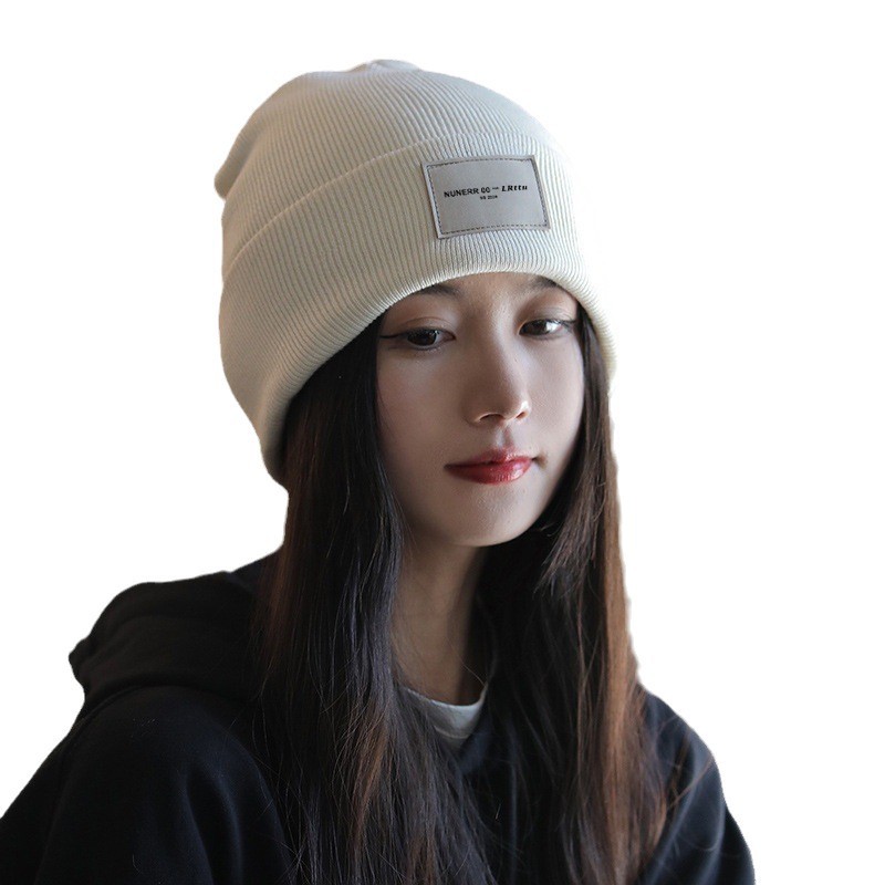 All-matching Knitted Hat Women's Winter Korean Style Fashion All-matching - Image 5