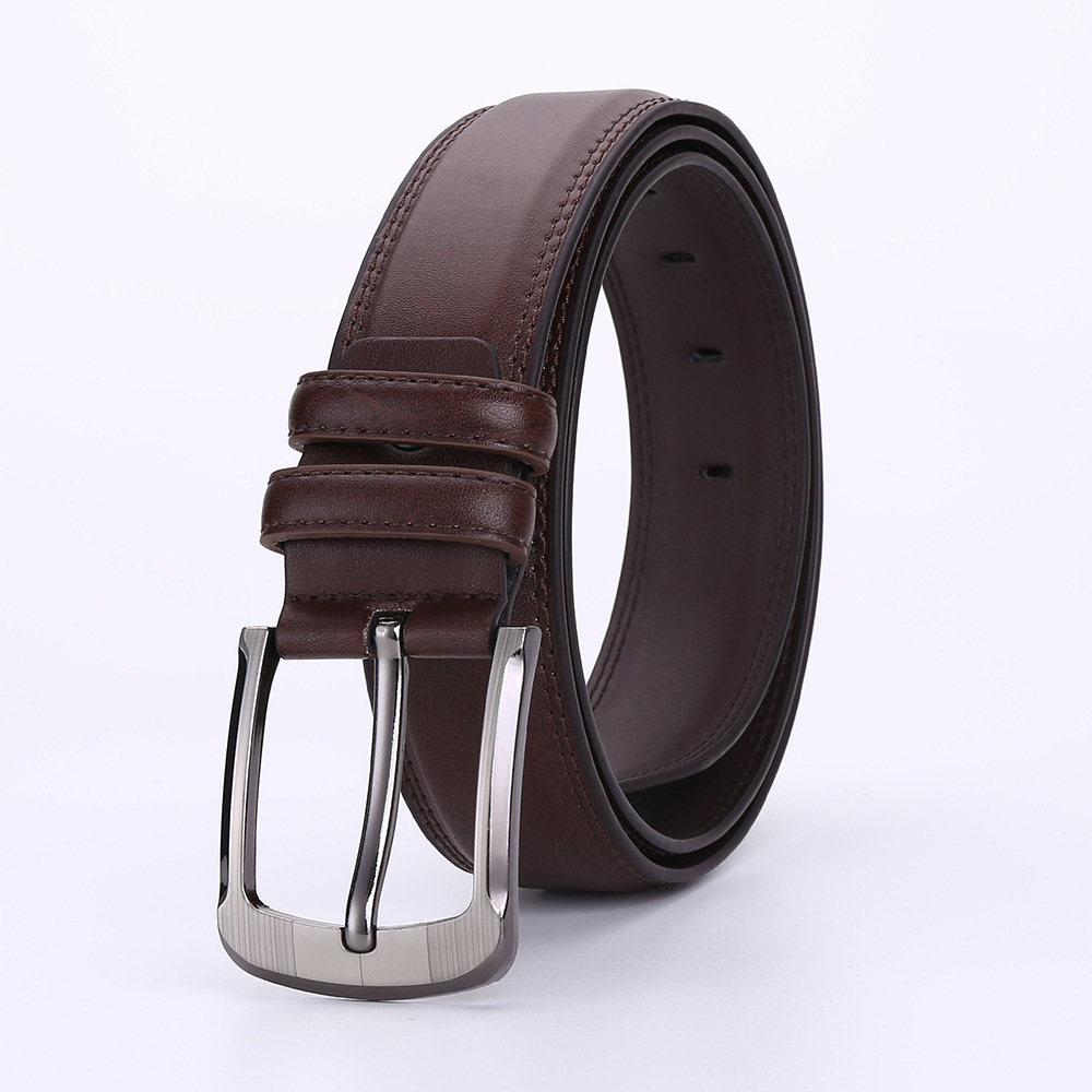Men's Pin Buckle Cowhide Belt Business Fashion And Leisure - Image 7
