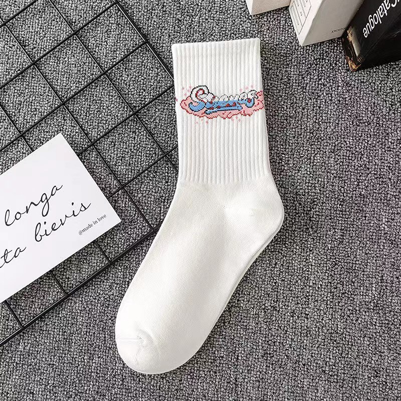 Cotton Fall Winter Men Basketball Long Socks - Image 10