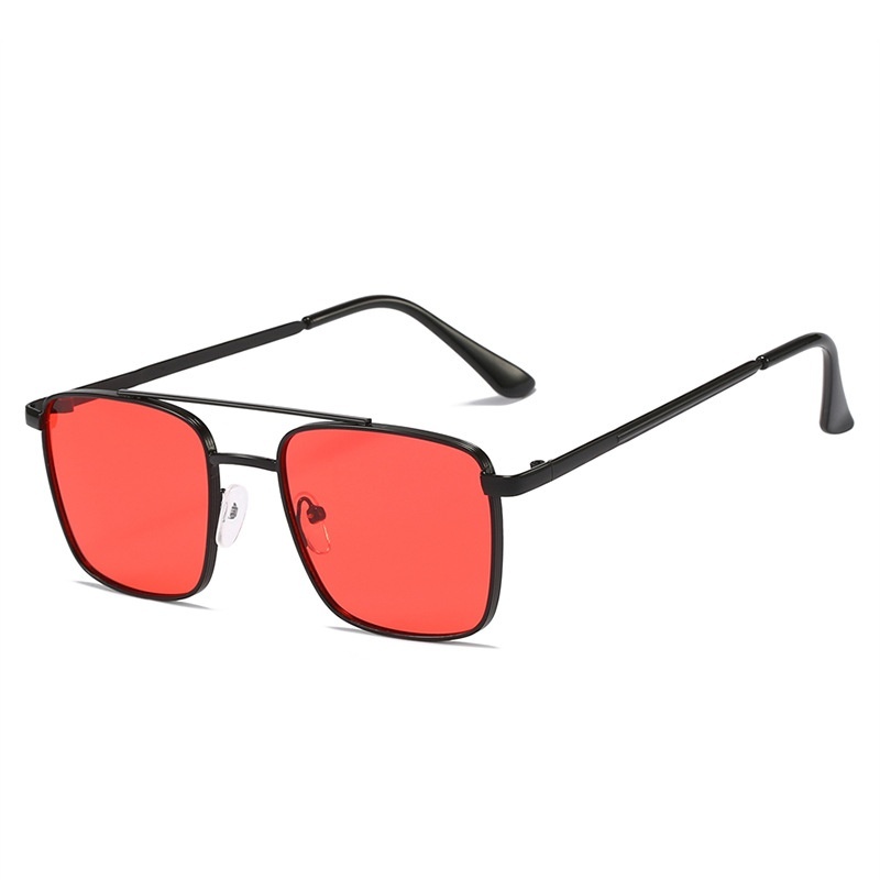 Men's Square Metal UV-proof Sunglasses - Image 4