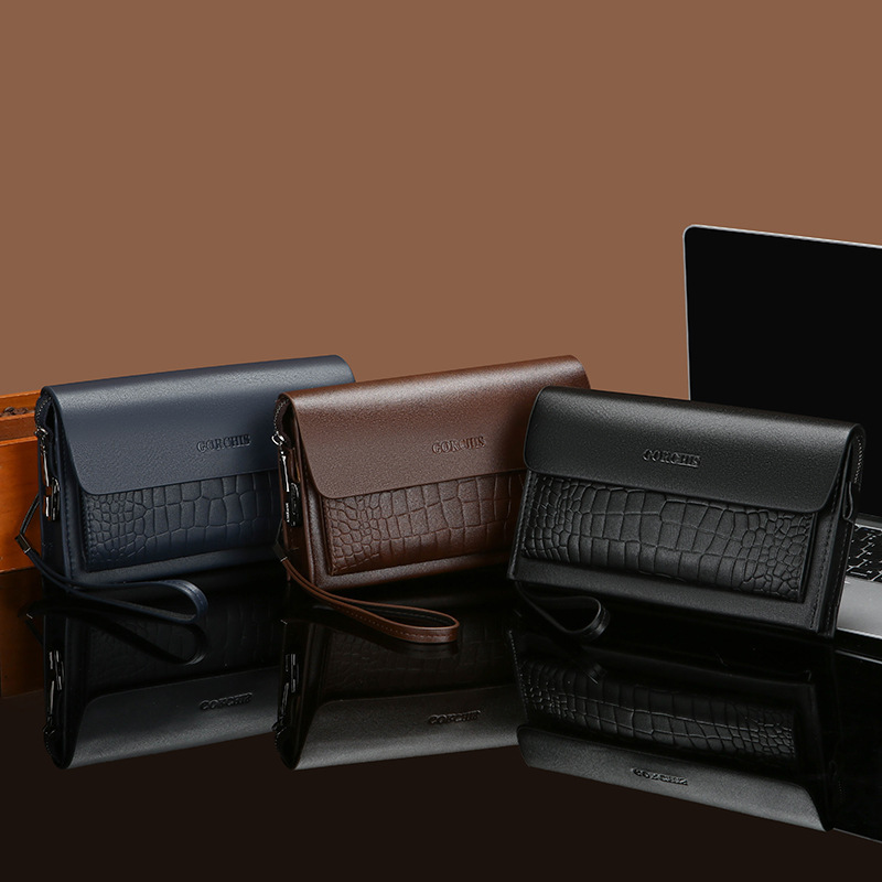 New Men's Multiple Card Slots Casual Clutch - Image 4