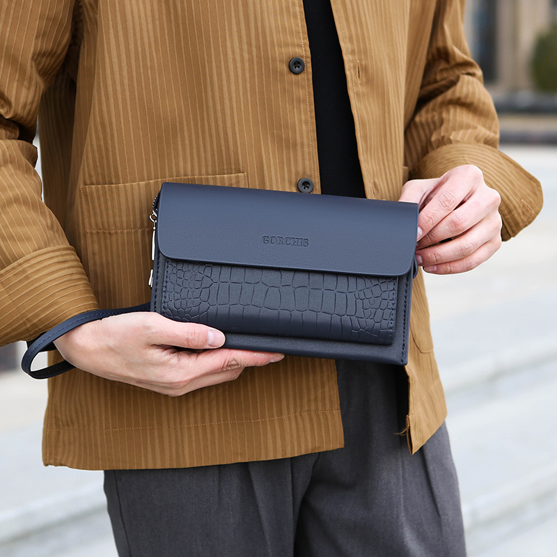 New Men's Multiple Card Slots Casual Clutch - Image 5