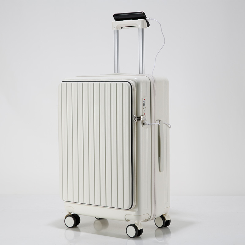 New ABS Business Front Opening 20-inch Luggage - Image 2