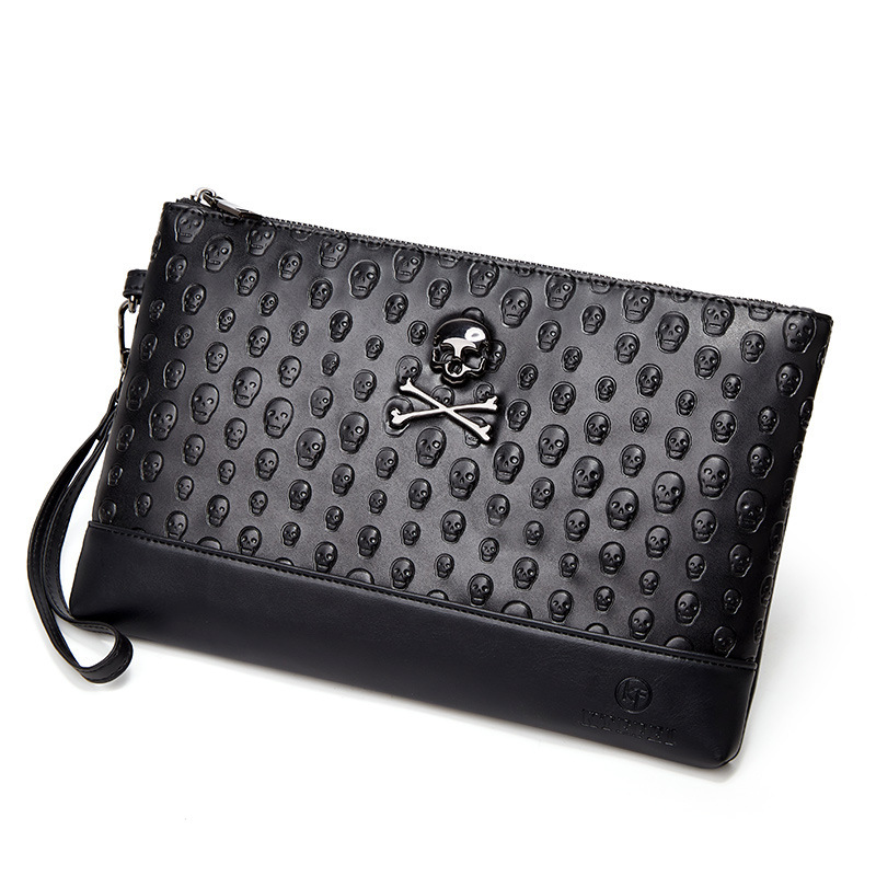 Retro Men's And Women's Skull Clutch - Image 2